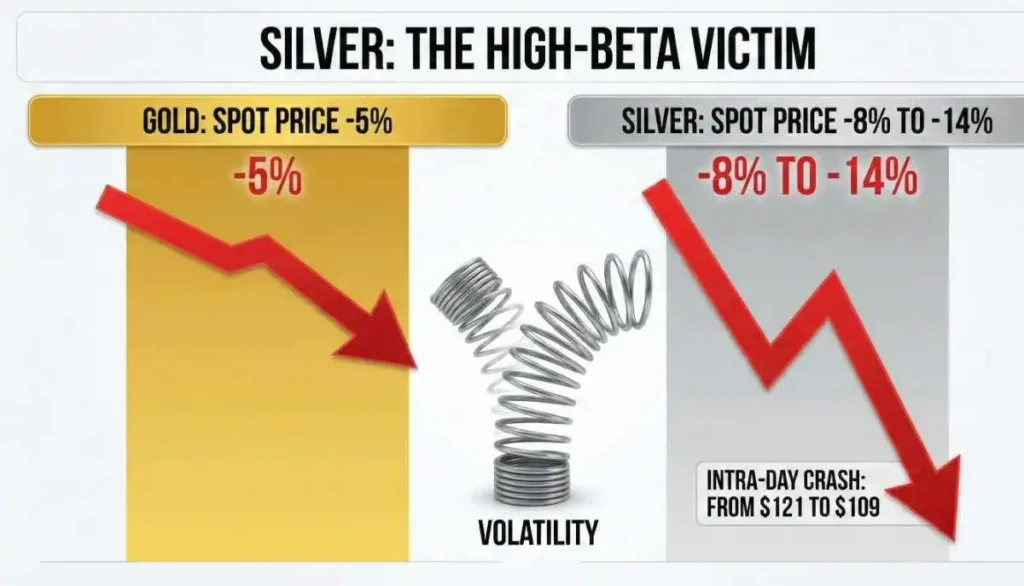 Silver: The High-Beta Victim